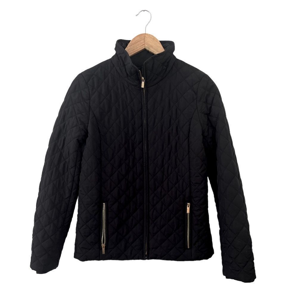 J. Crew factory quilted jacket EUC